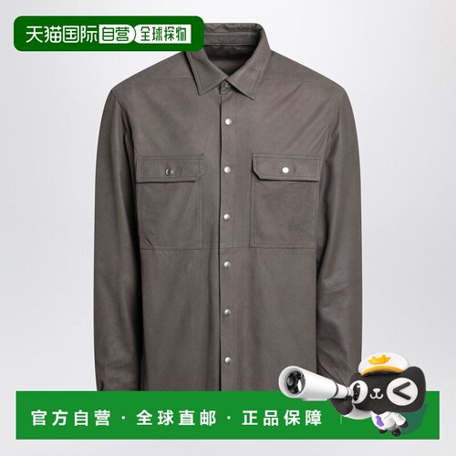 1h可退 香港直邮RICK OWENS 男士外套 RU01F2729LBF34 SS2026 灰