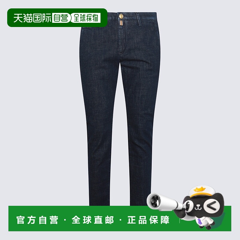 1h可退 欧洲直邮Jacob Cohen男士牛仔裤直筒微弹休闲时尚易搭配男