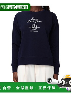 1h可退 香港直邮RALPH LAUREN 女士卫衣 200P03726001 SS2026 黑