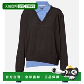 层叠感羊毛Polo毛衣 1h可退 艾克妮 女士 香港直邮Acne Studios