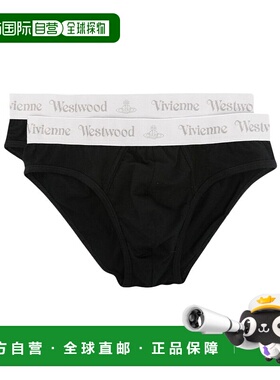 香港直邮Vivienne Westwood 三角内裤两件装 8106001DJ002Y新款