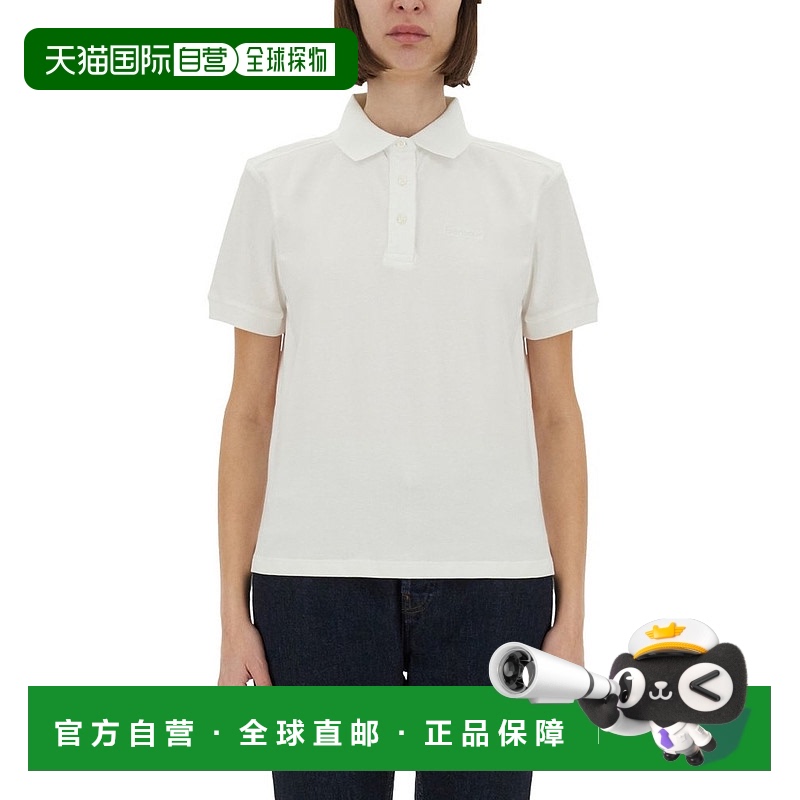 1h可退 香港直邮Barbour 巴伯尔 女士 標誌刺繡 Polo 衫 LML0886L