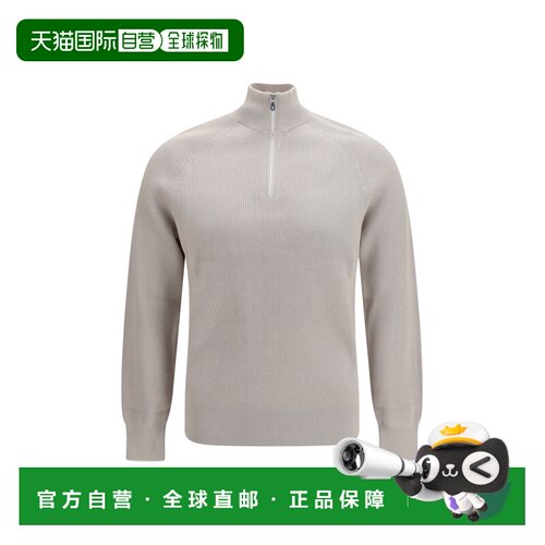 香港直邮Brunello Cucinelli 布内罗 古奇拉利 男士 棉质高领圈毛