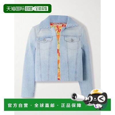 Acne Studios 艾克妮 女士 短款牛仔布夹克 A90642