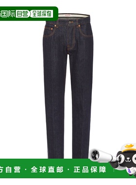 【99新未使用】香港直邮Valentino 徽标牛仔长裤 3V3DE03F9F1