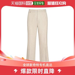 Pantalon 香港直邮Jacquemus 子 男士 Melo粘胶纤维&亚麻裤