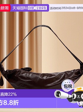 欧洲直邮LEMAIRE（勒梅尔）女士 中号软羊角面包袋时尚简约单肩包