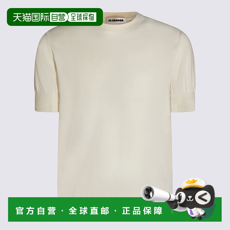 香港直邮Jil Sander 吉尔 桑达 男士 短袖圓領針織T卹 J22GC0104J