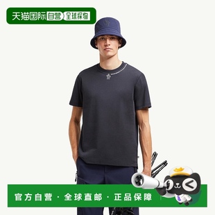 针织 徽标棉质T恤短袖 自营欧洲直邮Moncler 盟可睐