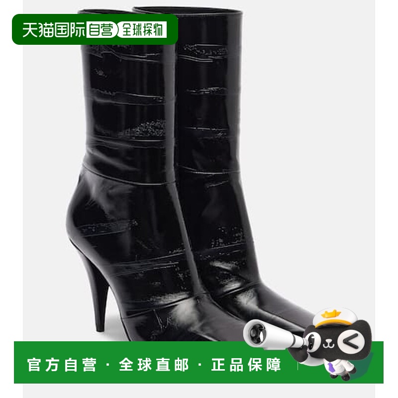 香港直邮Givenchy 纪梵希 女士 Sliced 95 方形皮质短靴