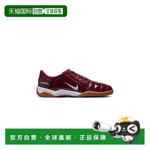 自营欧洲直邮Nike耐克 Total 90女士红色皮革平底足球鞋运动鞋