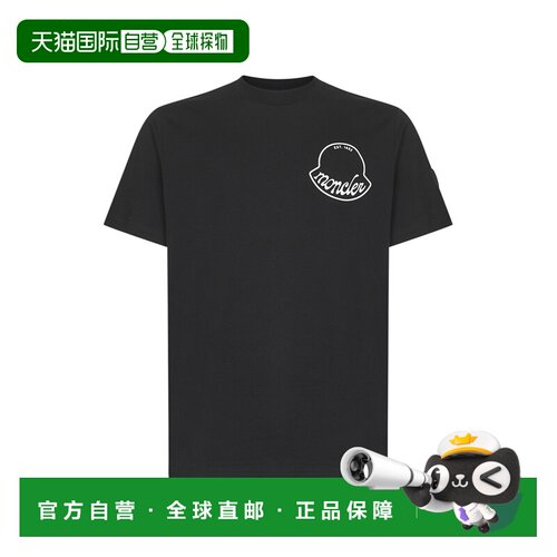 香港直邮MONCLER 男士T恤 K20918C0001389AJS998 【付后1h可退】