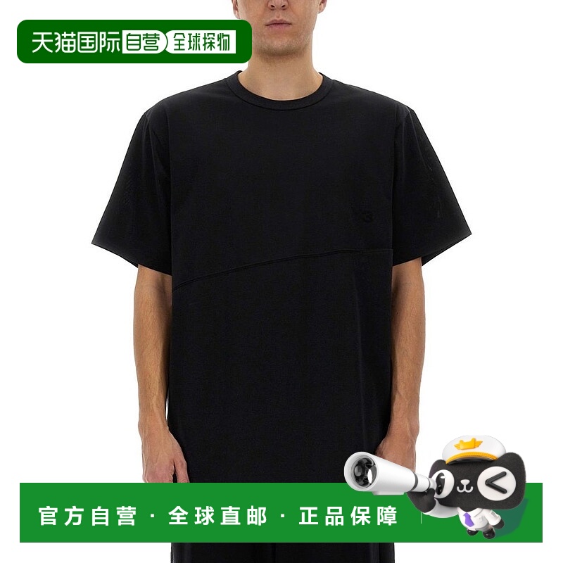 1h可退 香港直邮Y-3 男士 透氣 T 卹 JC6396黑色 black黑色 舒适