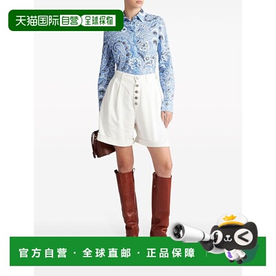 1h可退 香港直邮Etro 艾特罗 女士 印花衬衫 WRIA002099SAE64