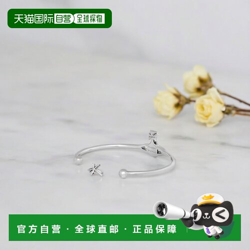 欧洲直邮VIVIENNE WESTWOOD西太后新品水晶星球浮雕手镯