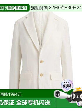 1h可退 香港直邮Ralph Lauren 单排扣西装外套 211B14270亚麻