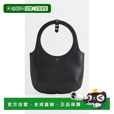 1h可退 香港直邮Courreges 女士 Holy 包包 black黑色 舒适时尚