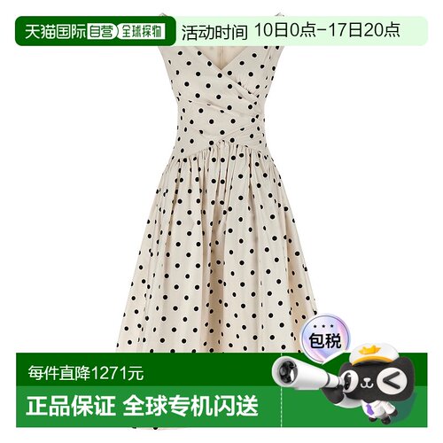 1h可退 香港直邮Self-Portrait 女士 'Cream Cotton... 波尔卡圆