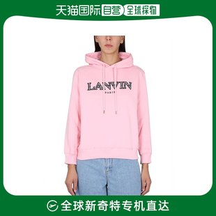 徽标刺绣抽绳连帽衫 女士Lanvin 香港直邮Lanvin