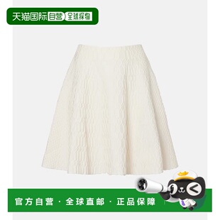 white白色 香港直邮Balmain 高腰迷你半身裙 女士 舒适时 巴尔曼