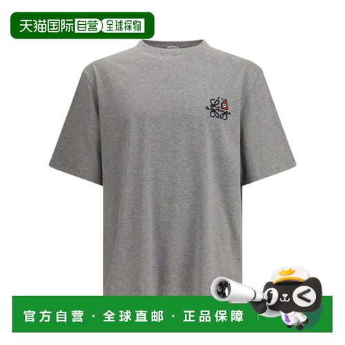 香港直邮Loewe 圆领T恤 H526Y22XD3男装短袖罗意威【付后1h可退】