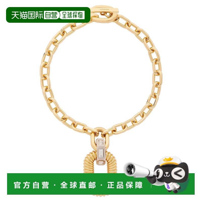 1h可退 香港直邮Rabanne 女士 XL 链式项链 25ABB0379MET784