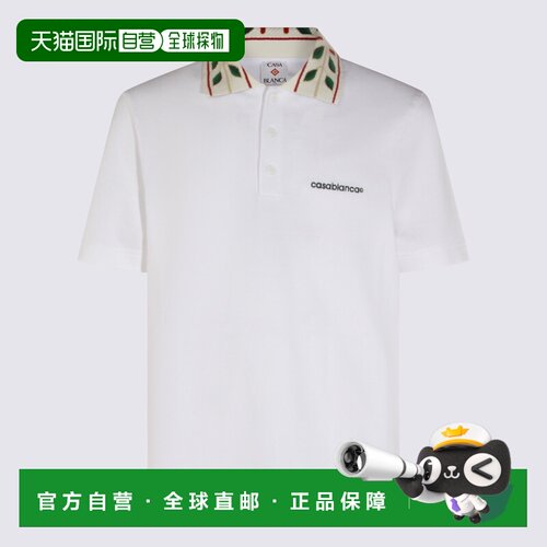 香港直邮CASABLANCA 男士T恤 MPF26JTP49901 AW2026 白色 laurel'
