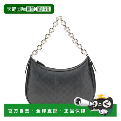1h可退 香港直邮Gucci 古驰 女士 大号 GG 纹章单肩包 820453AAFD