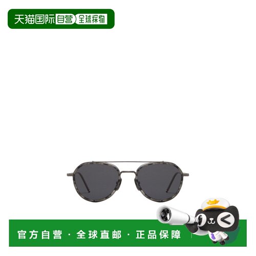 1h可退 香港直邮Thom Browne 24SS 圆形镜框太阳镜 Men