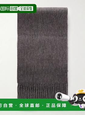 香港直邮Acne Studios 艾克妮 男士 Vinnie 流苏Logo刺绣羊驼毛羊