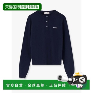 香港直邮Miu 羊绒毛衣 Miu 女士 MML02MSOOO13S1 缪缪 1h可退