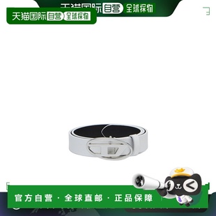 1h可退 香港直邮Diesel 迪赛 女士 徽标扣腰带 X09716P1245