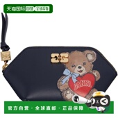 香港直邮GANNI 零钱包 甘尼 海军蓝 1h可退 Bear 女士 Bou B30101