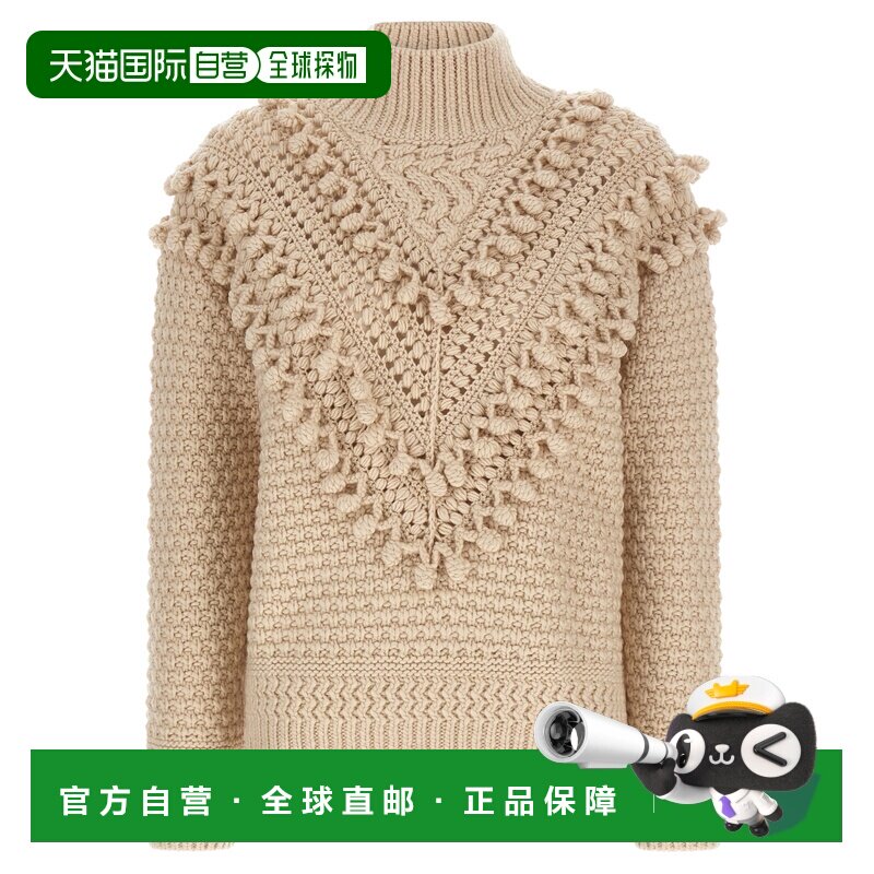1h可退 香港直邮ZIMMERMANN 女士针织衫 4395TF251CHLK AW2025 浅