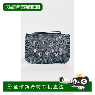 舒适时尚 1h可退 拉菲草编织小包 香港直邮Rabanne 女士