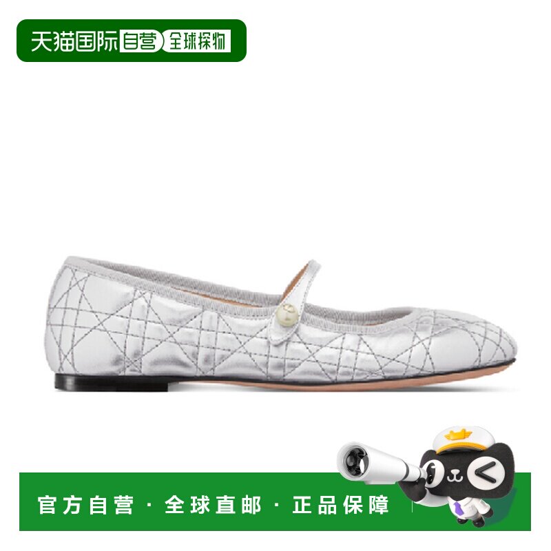 香港直邮Dior 圆头平底鞋 KCB860CQA迪奥单鞋