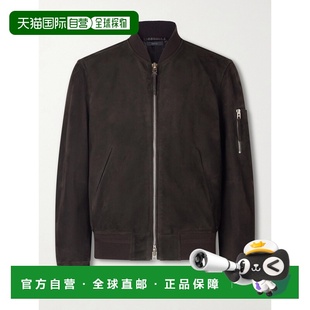 汤姆 Ford 福特 男士 LBS087LM 1h可退 绒面革短夹克 香港直邮Tom