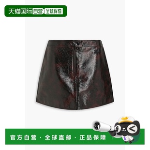 vinyl 女士 龟甲印花棉混纺迷你半身裙 香港直邮Courreges 1h可退