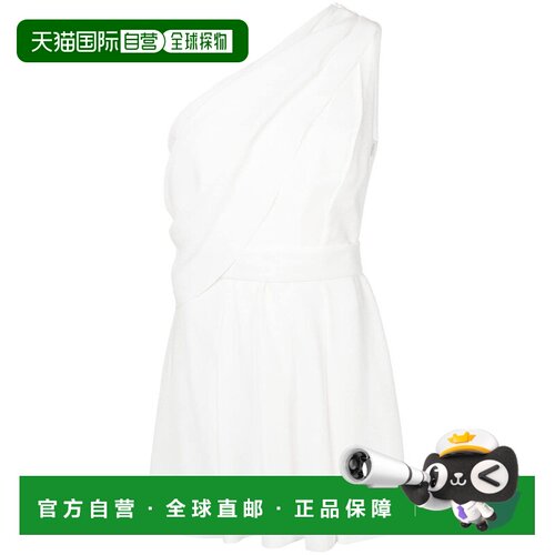 Saint Laurent 单肩褶皱连衣裙 547600Y012W性感
