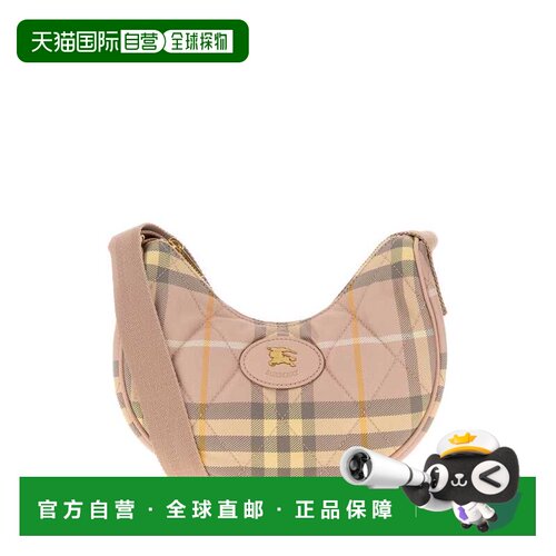 香港直邮Burberry 巴宝莉 女士 刺绣布织斜挎包 8122164单肩包