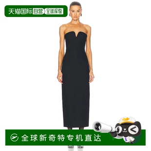 54664092 Yao 连衣裙 舒 black黑色 香港直邮KHAITE 1h可退 女士
