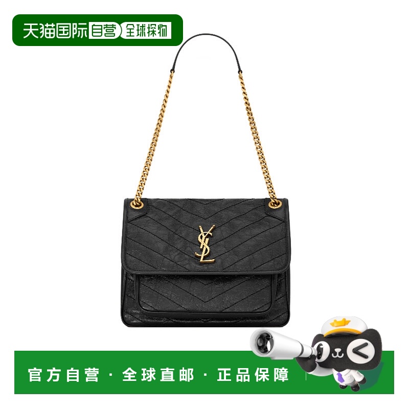 香港直邮Saint Laurent NIKI中号复古皮革手袋 6331840EN07