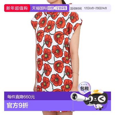 1h可退 香港直邮kenzo 高田贤三 女士 K12320 189 1416 连衣裙 K1