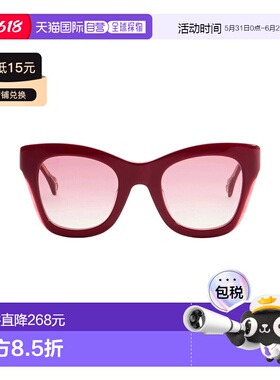 1h可退 香港直邮CAROLINA HERRERA 女士 太阳眼镜 red红色 舒适时