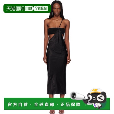 1h可退 香港直邮rick owens 瑞克 欧文斯 女士 黑色 Temple Bias
