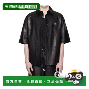 AMTOSH1 大号翻领皮革衬衫 香港直邮Amiri