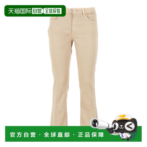 FAY 女士休闲裤 NTW8252505TQVRC400 SS2026 浅棕色 Stretch Cott