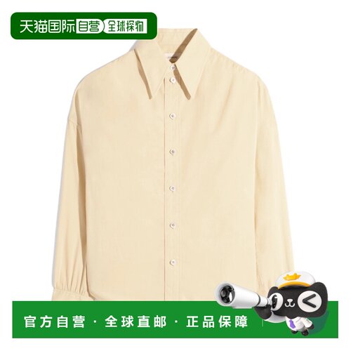 1h可退 香港直邮LEMAIRE 女士衬衫 SH1224LF1389YE504 SS2026 米