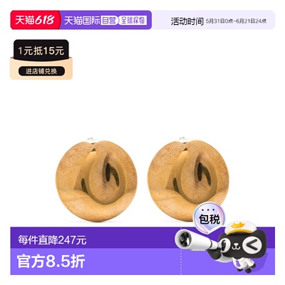 1h可退 香港直邮GOLDEN GOOSE 女士 金属耳环 GWA00739A000755