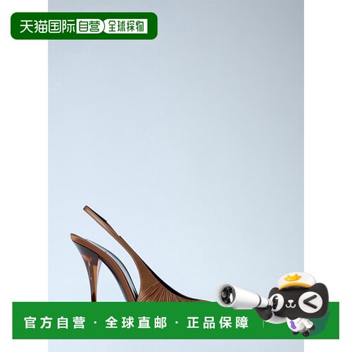 香港直邮Saint Laurent 圣罗兰 女士 露跟细跟高跟鞋 867421AAGJ3